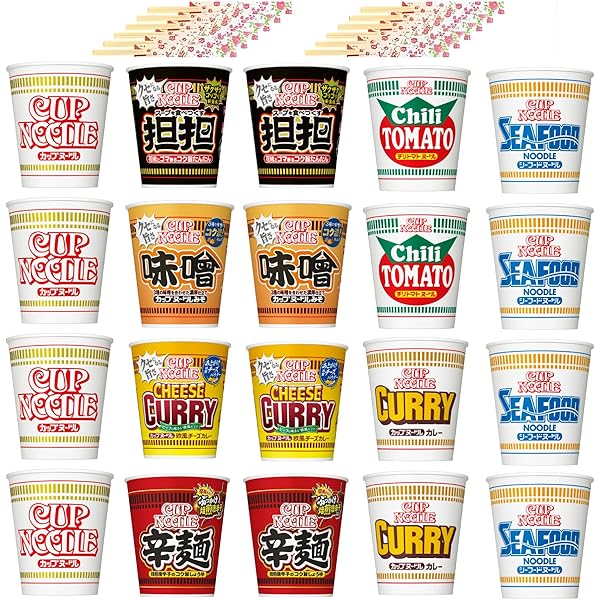 Amazon.co.jp: カップヌードル 20種 詰め合わせ [定番全種アソート PRO